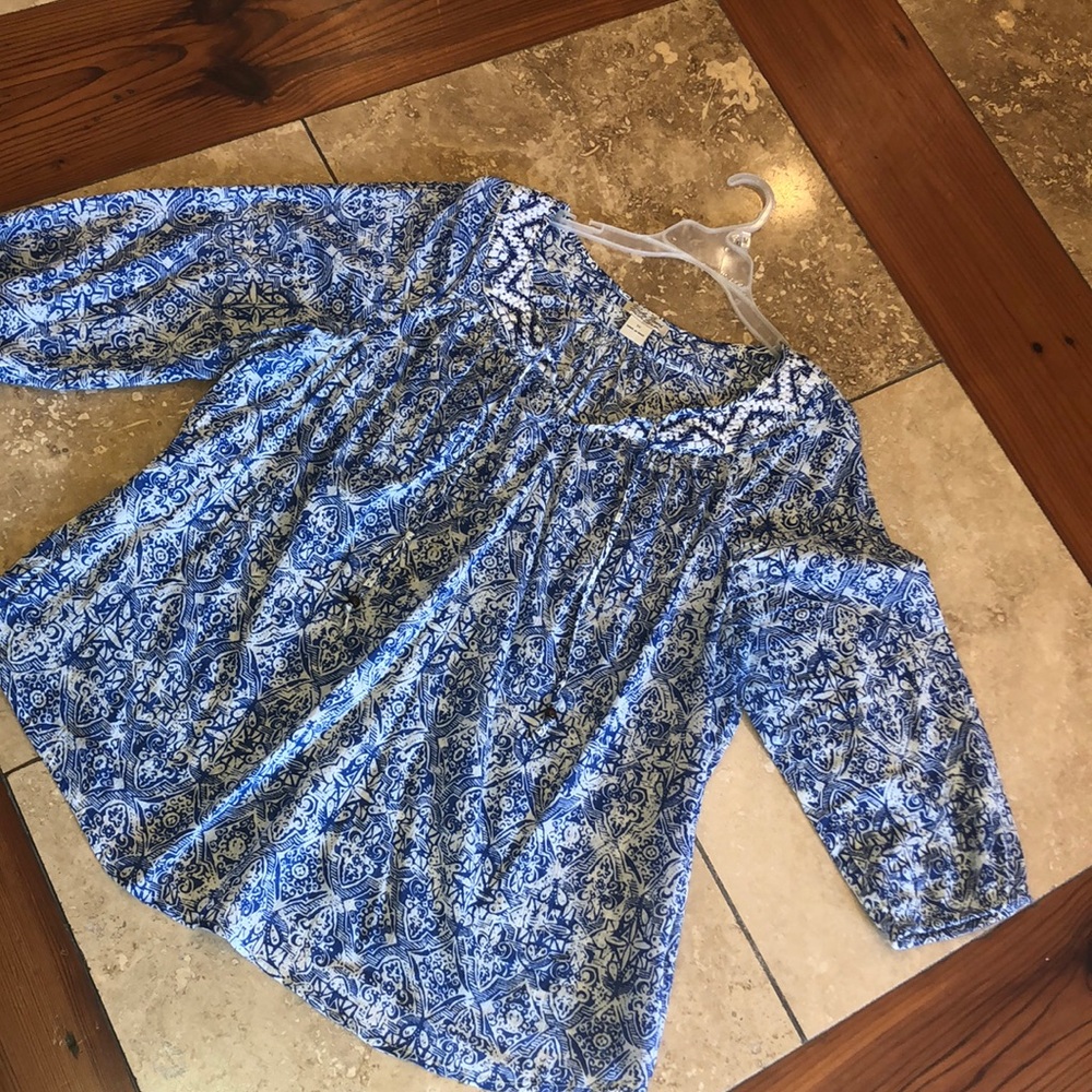 Lucky brand tunic in perfect condition